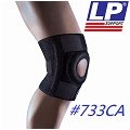 LP #733CA 透氣式兩側彈簧條調整型護膝