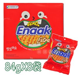 韓國Enaak小雞麵(香辣味)84gX8袋【韓購網】
