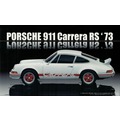 FUJIMI 1/24 RS26 PORSCHE 911 Carrera RS 1973 *付 引擎, 引擎展示台, 性能說明展示台&amp;性能說明文字水貼 富士美 組裝模型