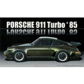 FUJIMI 1/24 PORSCHE 911 Turbo 1985 *付 引擎, 引擎展示台, 性能說明展示台&amp;性能說明文字水貼 富士美 RS59 組裝模型