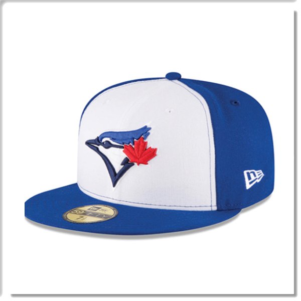 【ANGEL NEW ERA 】NEW ERA MLB 多倫多 藍鳥 59FIFTY 正式球員帽 通用 藍白 雙色 棒球帽