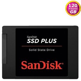 【送SSD外接cable】 SanDisk 120GB 120G Plus【SDSSDA-120G-G27】2.5吋 SATA 6Gb/s SSD 固態硬碟 sandisk代理商貨