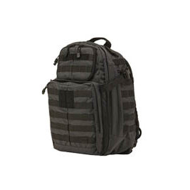 美國 5.11 一日背包 RUSH 24 Backpack (MAX 37公升) - 黑色 -#5.11 58601019