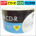 HP LOGO CD-R 52X 700MB 空白光碟片 100片