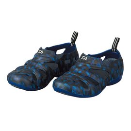 ◎百有釣具◎DAIWA 甲板涼鞋 布希鞋 DL-1413 鏡面藍/碳色 規格:24/25/26/27/28 發揮高等級的抓地力