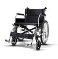 KARMA康揚鋁合金手動輪椅KM-8520X(加大座寬20吋22吋)載重160公斤(可代辦長照補助款申請)