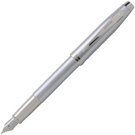 美國 西華 SHEAFFER 100系列 銀桿 銀蓋 鋼筆 (SGC9306PN) 附贈吸墨器