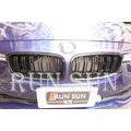 ●○RUN SUN 車燈,車材○● 全新 BMW 寶馬 F30 專用 320 328 335 消光黑 雙槓 鼻頭 水箱護罩