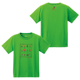 ├登山樂┤日本MONT-BELL WIC.T 橡果兒童短袖排T -純綠 # 11141887PMGN