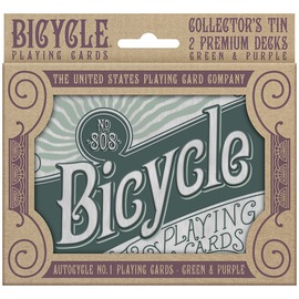 【USPCC撲克】撲克牌 Bicycle Retro Tin Gift Set (1套2幅含收藏盒)