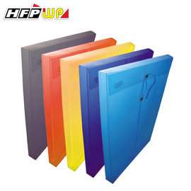 超聯捷 HFPWP 加大 壓花透明文件袋 (直式) (附繩) GF119-10 (10個入)