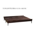 【欣和床店】5尺標準雙人緹亞那厚型護框6分木心板床底/床架