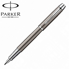 【派克 PARKER】IM經典系列 金屬灰白夾 鋼筆 筆尖F P0856040 /支
