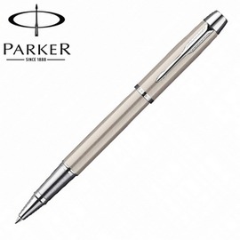 【派克 PARKER】IM經典系列 鋼桿白夾 鋼珠筆 P0800100 /支