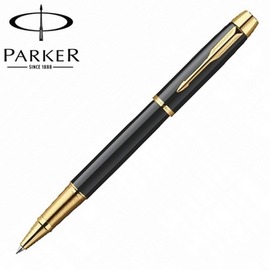 【派克 PARKER】IM經典系列 麗黑金夾 鋼珠筆 PAP014586 /支
