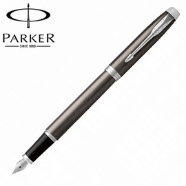 【派克 PARKER】新IM系列 金屬灰白夾 鋼筆 P1931650 /支