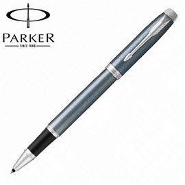 【派克 PARKER】新IM系列 藍灰白夾 鋼珠筆 P1931662 /支