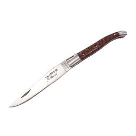 法國Laguiole拉奇歐勒蛇木柄4.25 吋折刀(12C27 不鏽鋼)-#LAG RD090602