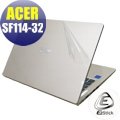 【Ezstick】ACER Swift 1 SF114-32 透氣機身保護貼(含上蓋貼、鍵盤週圍貼、底部貼)DIY 包膜