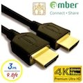【京徹】4K2K 具HDMI 1.4認證 支援HDMI 2.0版 高階影音線材-【3M】PS3/PS4/藍光DVD專用線材