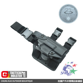 【詮國】Guarder 警星 G4 警用腿掛式防搶槍套 （Walther PPQ） / G4-PPQ(E)
