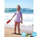澳洲鴨嘴獸兒童泳衣 防曬短袖上衣+褲裙套組 雪酪海灘系列