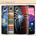 【無殼取代】 LG NEXUS5 客訂 浮雕 圖騰 蜘蛛俠 麋鹿 英倫風 魚群 浮雕 手機殼
