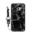 【無殼取代】HTC M10 825 掛繩 大理石 復古花 格紋 手機殼 手機保護殼