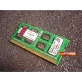 金士頓 Kingston DDR3 1333 4G DDRIII PC3-10600 雙面16顆粒 筆記型專用 終身保固