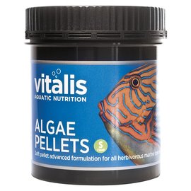 Vs231 微笑的魚水族 英國vitalis Algae Pellets 綠藻顆粒飼料 Xs 60g 草食性海魚 Pchome 商店街