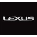 ~圓夢工廠~ Lexus RX300 可裝 " LEXUS + RX300 " 鍍鉻後車箱字貼 同原廠款式