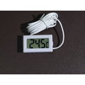 [yo-hong]2米感溫線附電池 電腦溫度計/魚缸溫度計/汽車溫度計/冰箱溫度計