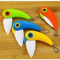 Cubby 鸚鵡造型折疊陶瓷小刀 B00178
