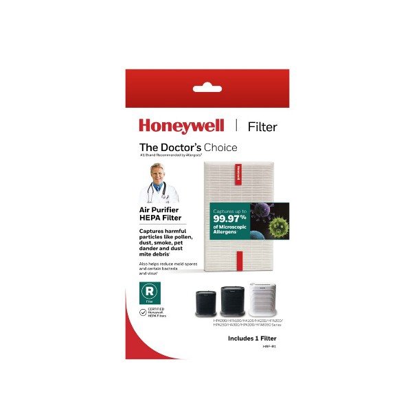 有現貨-Honeywell 【HRF-R1】HEPA抗敏濾網，適用Console清淨機→HPA-100APTW/200APTW/300APTW