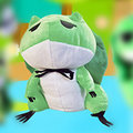 【GCT玩具嚴選】旅蛙絨毛玩具25cm 青蛙絨毛娃娃 25cm 旅蛙 旅行青蛙
