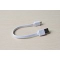 【世明3C】 小米白色面條充電線/三星/小米手機/平板安卓Micro USB數據線短線迷你充電線