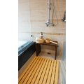 [時代木防水家具]浴室踏板(90x65x2.4cm)/浴室地板/陽台地板/ 戶外地板/防滑踏板