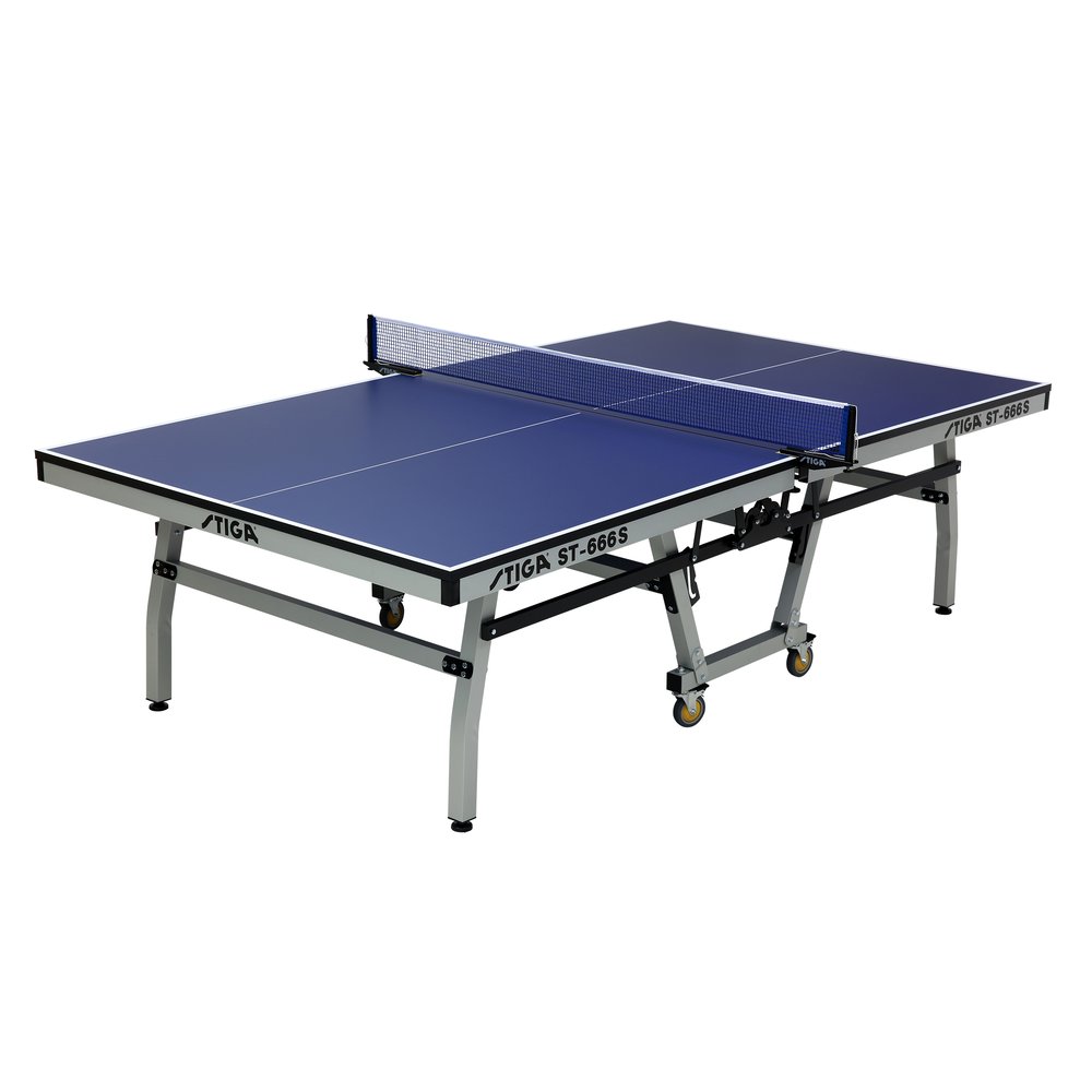 【登瑞體育】STIGA歐翼連體型鋁合金乒乓球桌 藍/桌球台/乒乓球/球桌/運動/室內/認證/歐洲/進口/鋁_ST666S