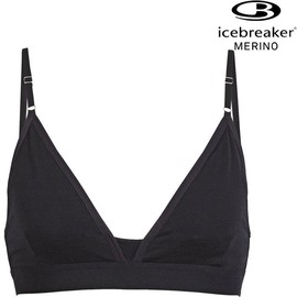 Icebreaker Siren BF150 女款細肩帶內衣/美麗諾羊毛排汗內衣 103026 001 黑