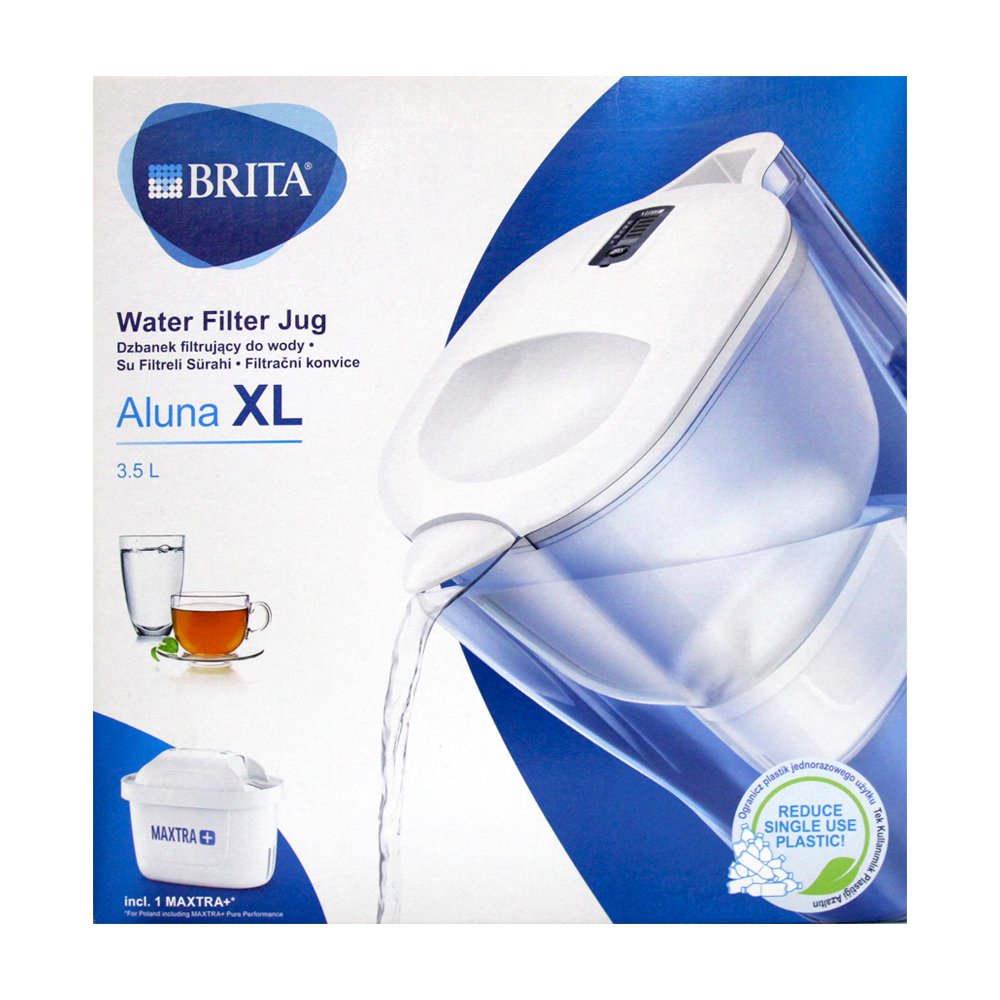 【易油網】德國 BRITA Aluna XL 3.5L 濾水壺+MAXTRA濾心1個