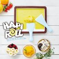 日本超人氣 最新款 HAPI ROLL DHRL-18 炒冰盤 親子同樂 Diy 冰淇淋盤一次兩種冰 交換禮物 安全簡單 夏日必備神器 免插電炒冰機好玩又消暑