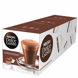 雀巢 新型膠囊咖啡機專用 巧克力歐蕾膠囊 (一條三盒入) 料號 12411779 香濃巧克力+綿密奶泡