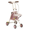 日本幸和TacaoF輕巧型步行車(可代辦長照補助款申請)R188(花樣粉)帶輪型助步車/購物車/散步車/助行椅