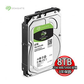 Seagate 新梭魚 8TB 3.5吋 桌上型硬碟 256M 5400轉 三年保固 ST8000DM004 /紐頓e世界