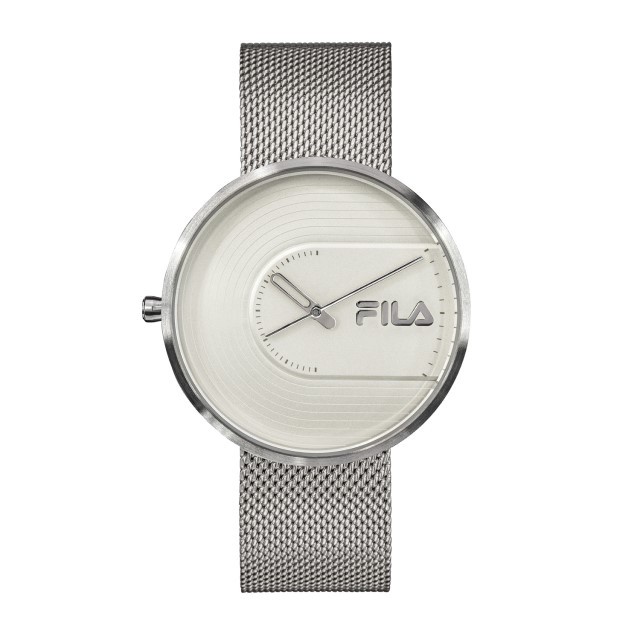 【FILA 斐樂】簡約設計米蘭錶帶腕錶-氣質銀/38-178-001/台灣總代理公司貨享半年保固