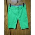 (F102)兒童綠色休閒五分褲 休閒短褲 ~牧牧小舖~優質二手衣~