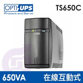 請先問貨況【辛格瑪】OPTI UPS TS650C 節約型 在線互動式不斷電系統 650VA/110V