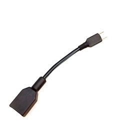 志達電子 DL039/0.1 線長0.1M 日本鐵三角 Type C 公- Type A 母 OTG USB DAC 專用傳輸線 可連接隨身碟及讀卡機