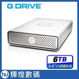 G-Technology G-DRIVE USB G1 6TB USB3.0 3.5吋外接硬碟