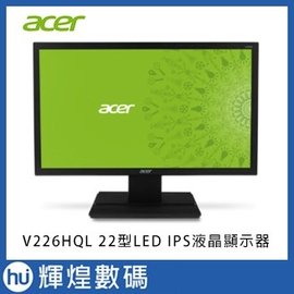 【Acer】V226HQL 22型16:9LED IPS液晶顯示器(3390元)